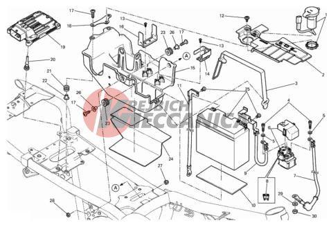 BATTERY HOLDER