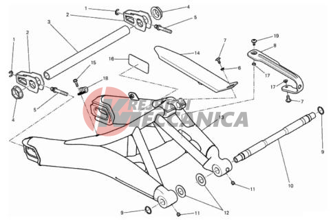REAR SWINGING ARM
