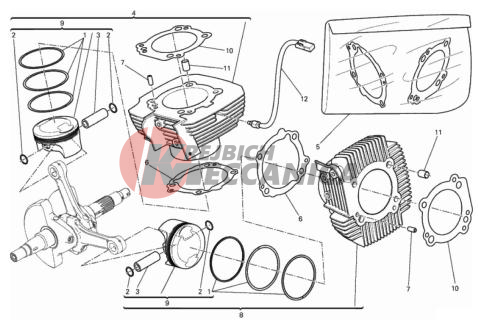 CYLINDERS - PISTONS