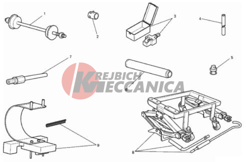 WORKSHOP SERVICE TOOLS, FRAME