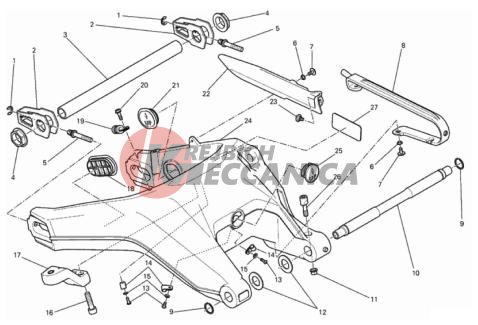 REAR SWINGING ARM