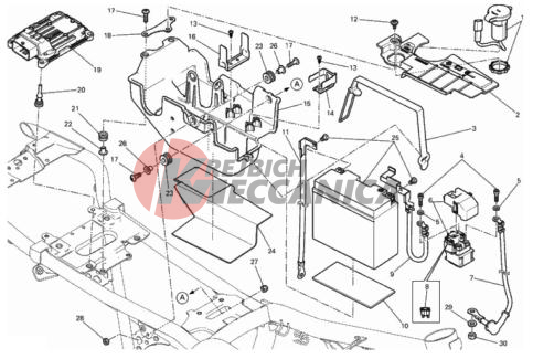 BATTERY HOLDER