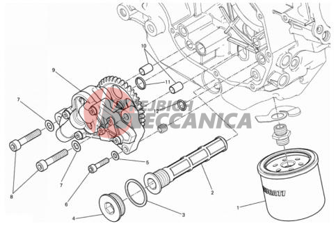 FILTERS AND OIL PUMP