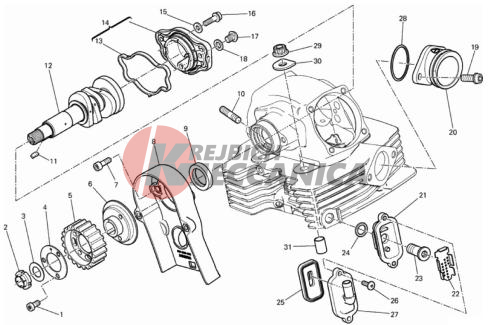 VERTICAL CYLINDER HEAD - TIMING