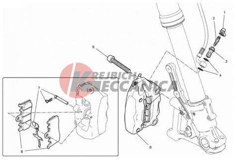 FRONT BRAKE SYSTEM