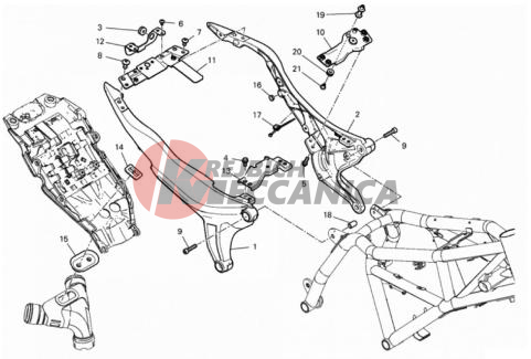REAR FRAME COMP.