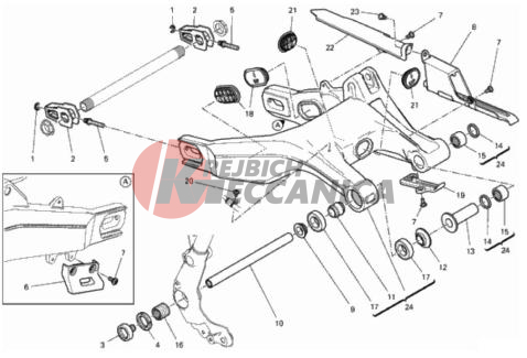 REAR SWINGING ARM