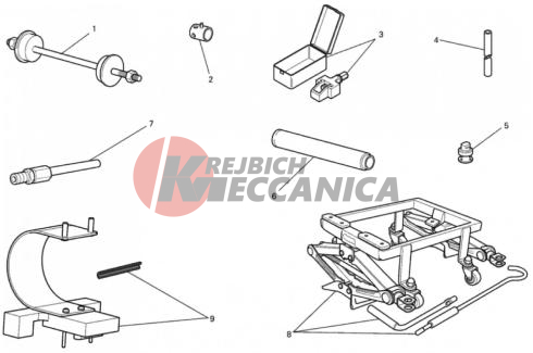 WORKSHOP SERVICE TOOLS, FRAME