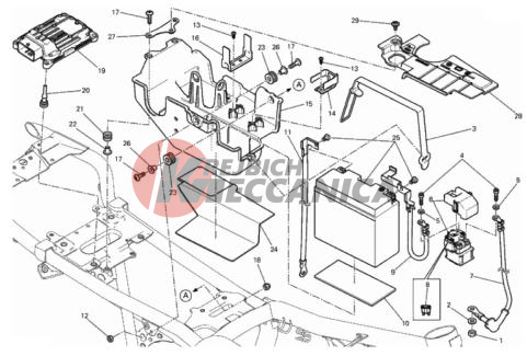 BATTERY HOLDER