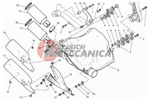 EXHAUST SILENCER
