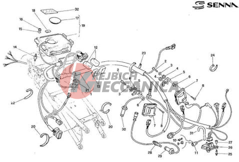 ENGINE CONTROL UNIT SENNA