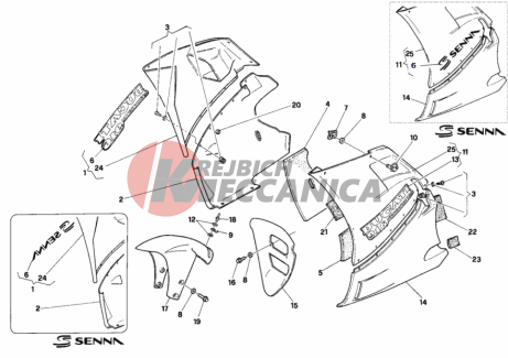 FAIRING SENNA