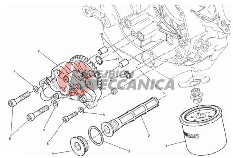 FILTERS AND OIL PUMP