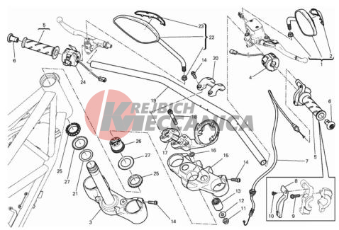 HANDLEBAR AND CONTROLS