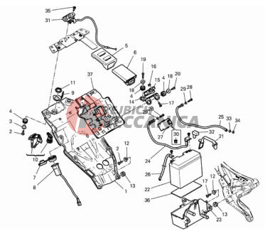 BATTERY HOLDER