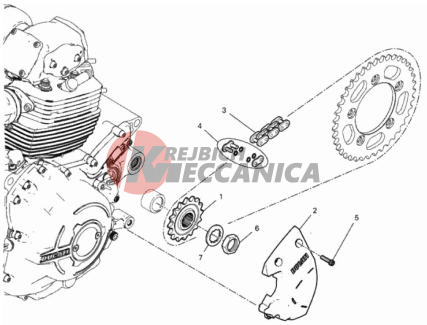 FRONT SPROCKET - CHAIN