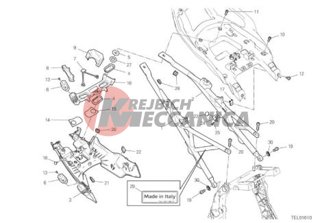 REAR FRAME COMP.