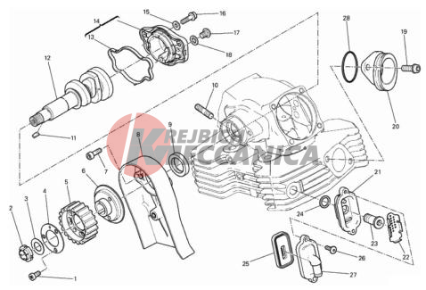 VERTICAL CYLINDER HEAD - TIMING