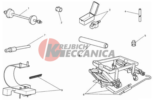 WORKSHOP SERVICE TOOLS, FRAME