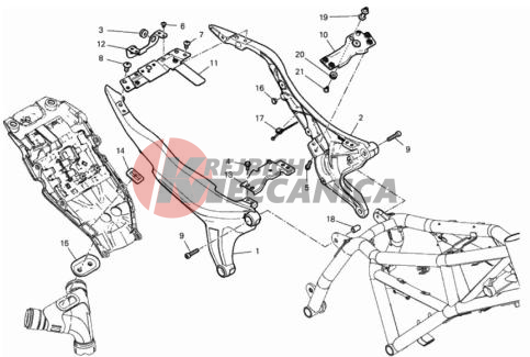 REAR FRAME COMP.