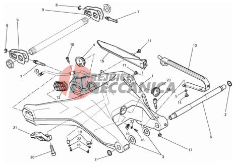 REAR SWINGING ARM
