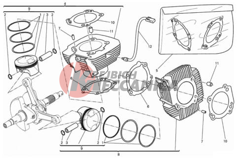 CYLINDERS - PISTONS