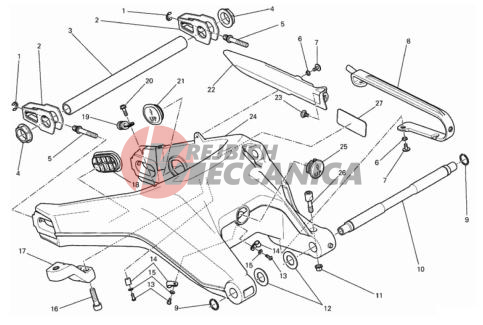 REAR SWINGING ARM