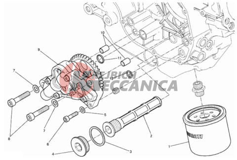 FILTERS AND OIL PUMP